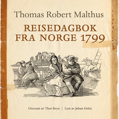 Omslag av "Reisedagbok fra Norge 1799"