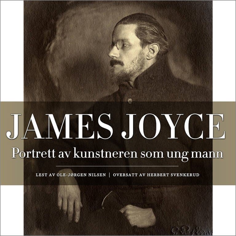 Omslag Portrett av kunstneren som ung mann av James Joyce (Lydbok)