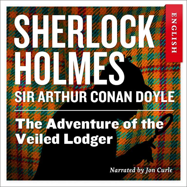 Omslag The Adventure of the Veiled Lodger av Sir Arthur Conan Doyle (Lydbok)