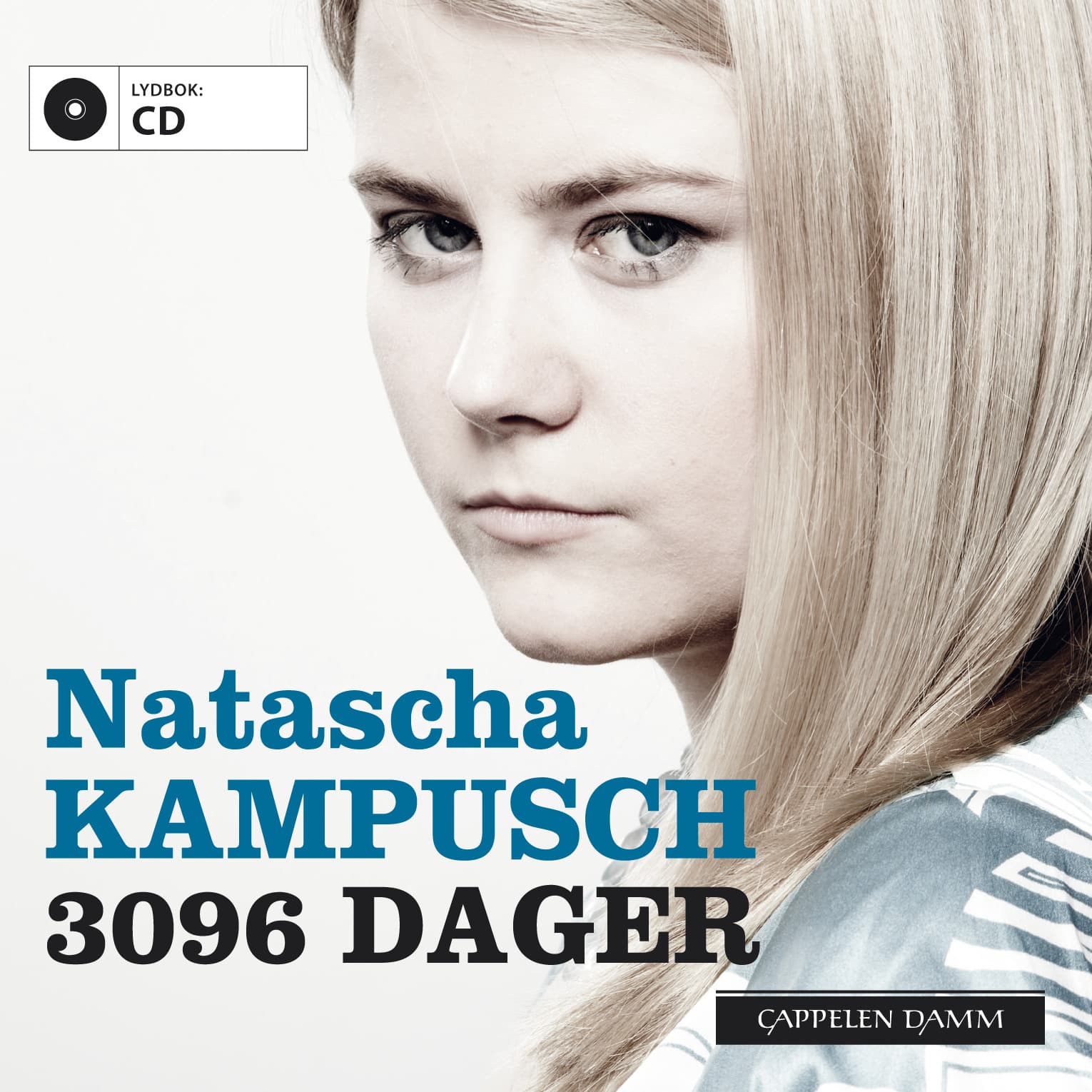 Omslag 3096 dager av Natascha Kampusch (CD)