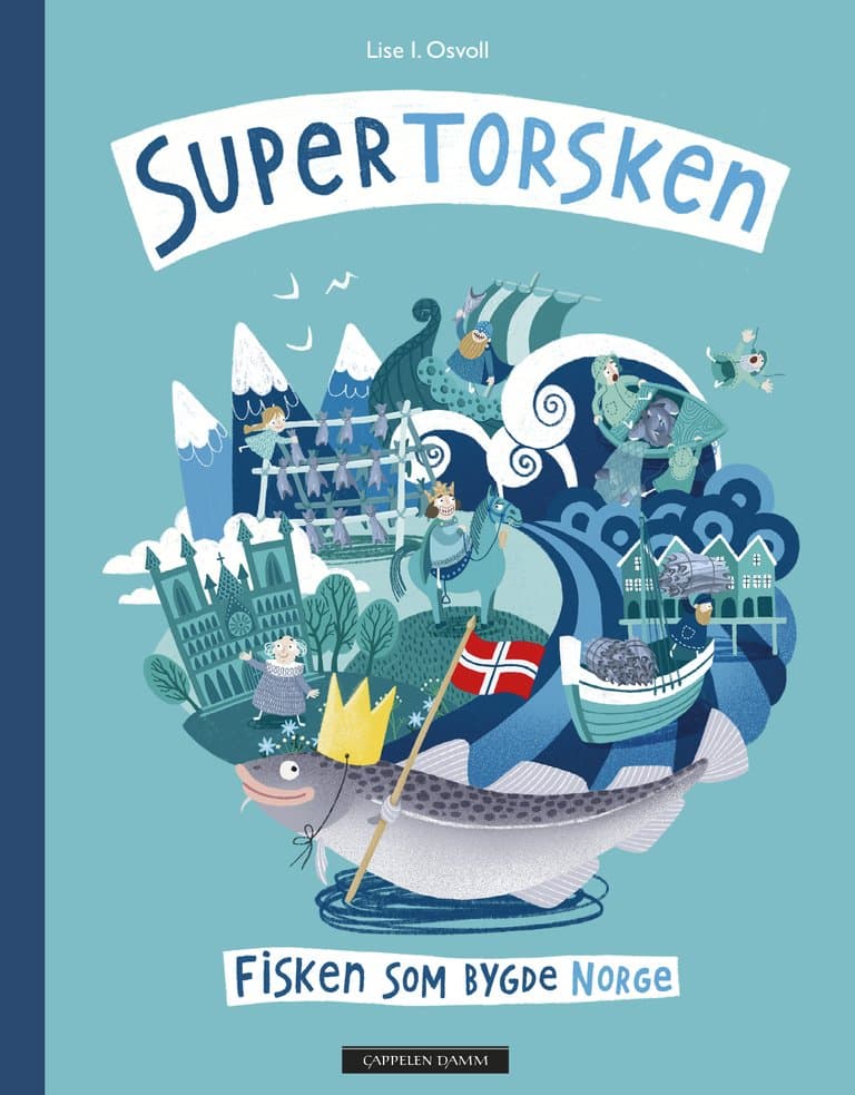 Omslag Supertorsken av Lise Osvoll (Innbundet)