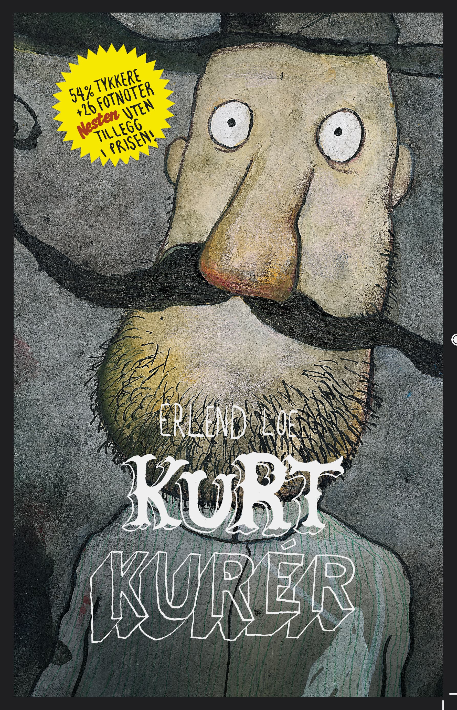 Omslag Kurt kurér av Erlend Loe (Innbundet)