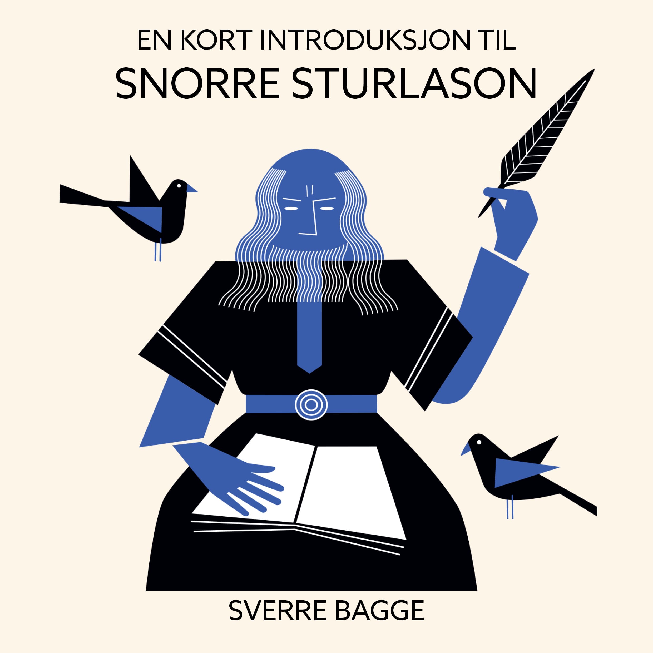 Omslag En kort introduksjon til Snorre Sturlason av Sverre Bagge (Lydbok)