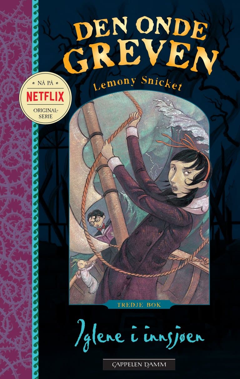 Omslag Iglene i innsjøen av Lemony Snicket (Heftet)