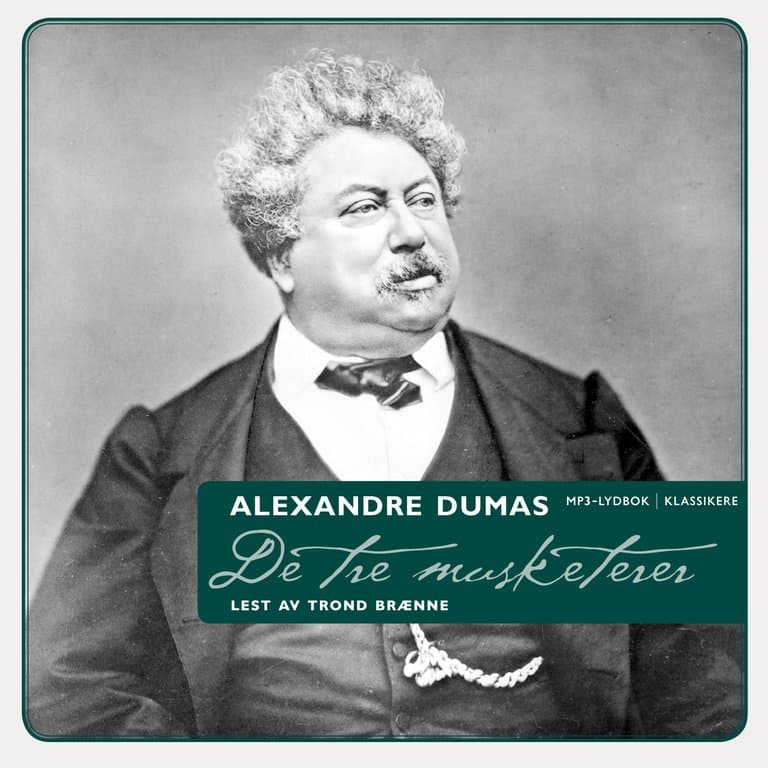 Omslag De tre musketerer av Alexandre Dumas d.e. (Lydbok)
