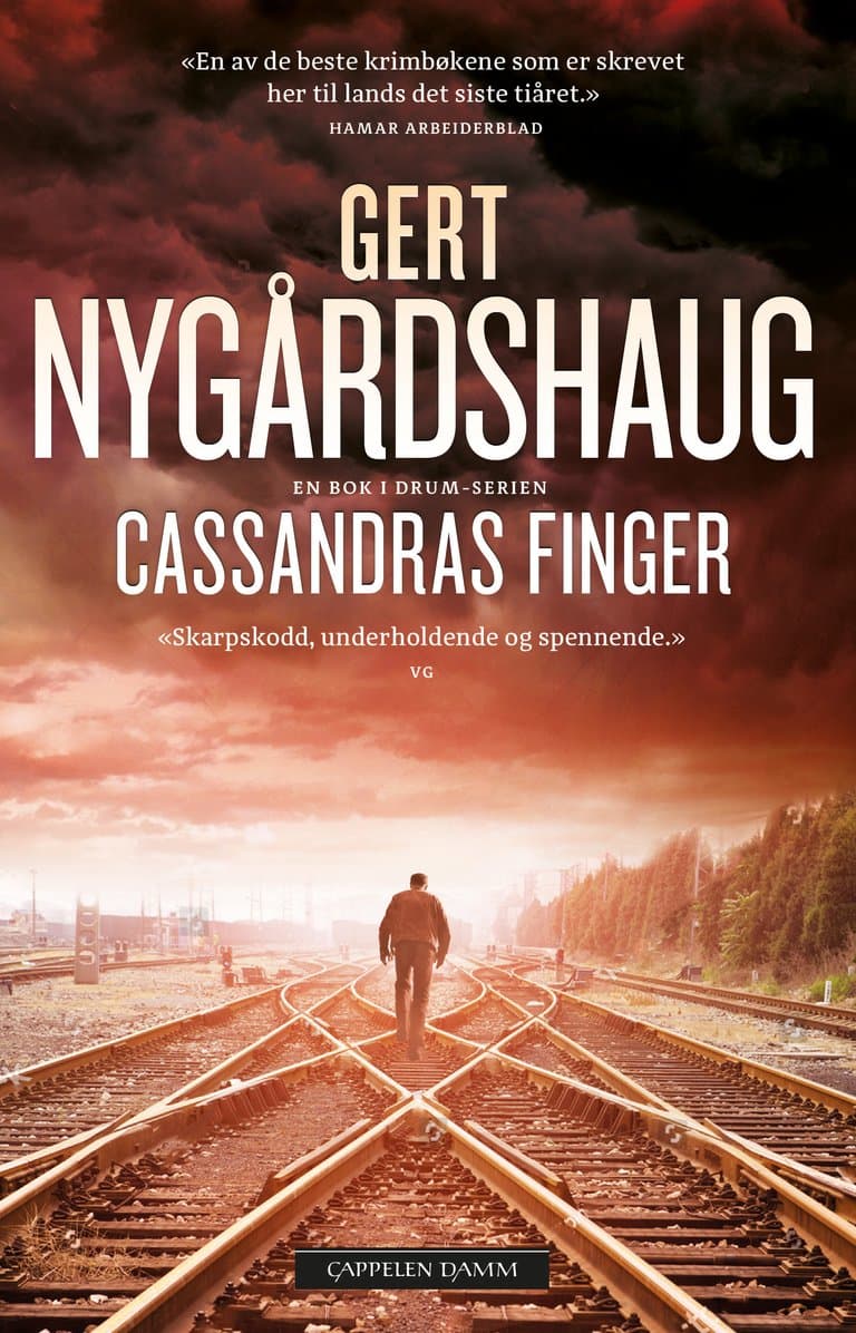 Omslag Cassandras finger av Gert Nygårdshaug (Heftet)