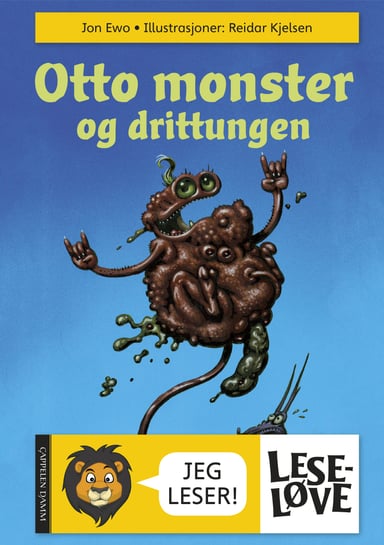 Omslag av "Leseløve - Otto monster og drittungen"