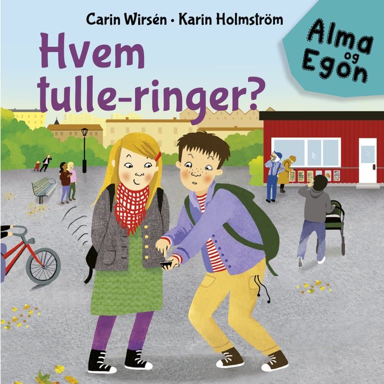 Omslag Hvem tulle-ringer? av Carin Wirsén (Lydbok)