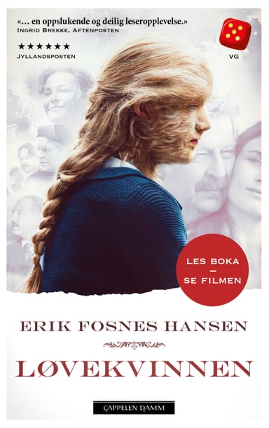 Omslag av "Løvekvinnen"