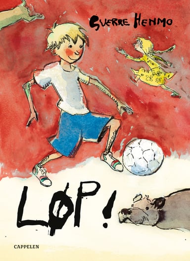 Omslag av "Løp!"