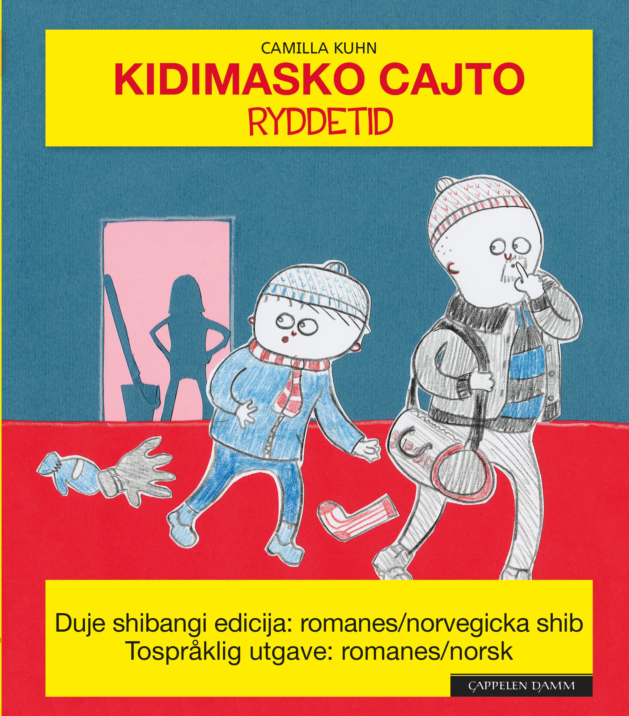 Omslag Ryddetid romanes/norsk av Camilla Kuhn (Ebok)