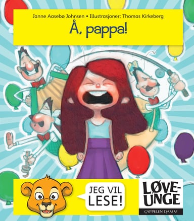 Omslag av "Løveunge - Å, pappa!"