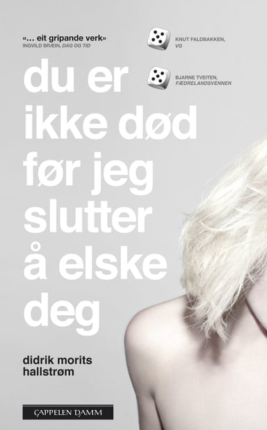 Omslag av "Du er ikke død før jeg slutter å elske deg"