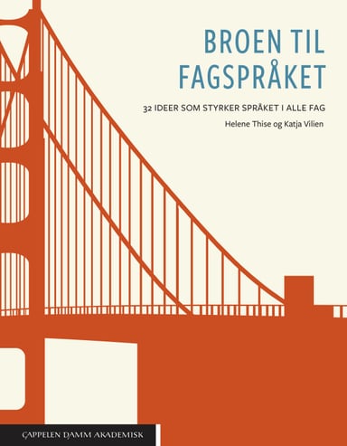 Omslag av "Broen til fagspråket"