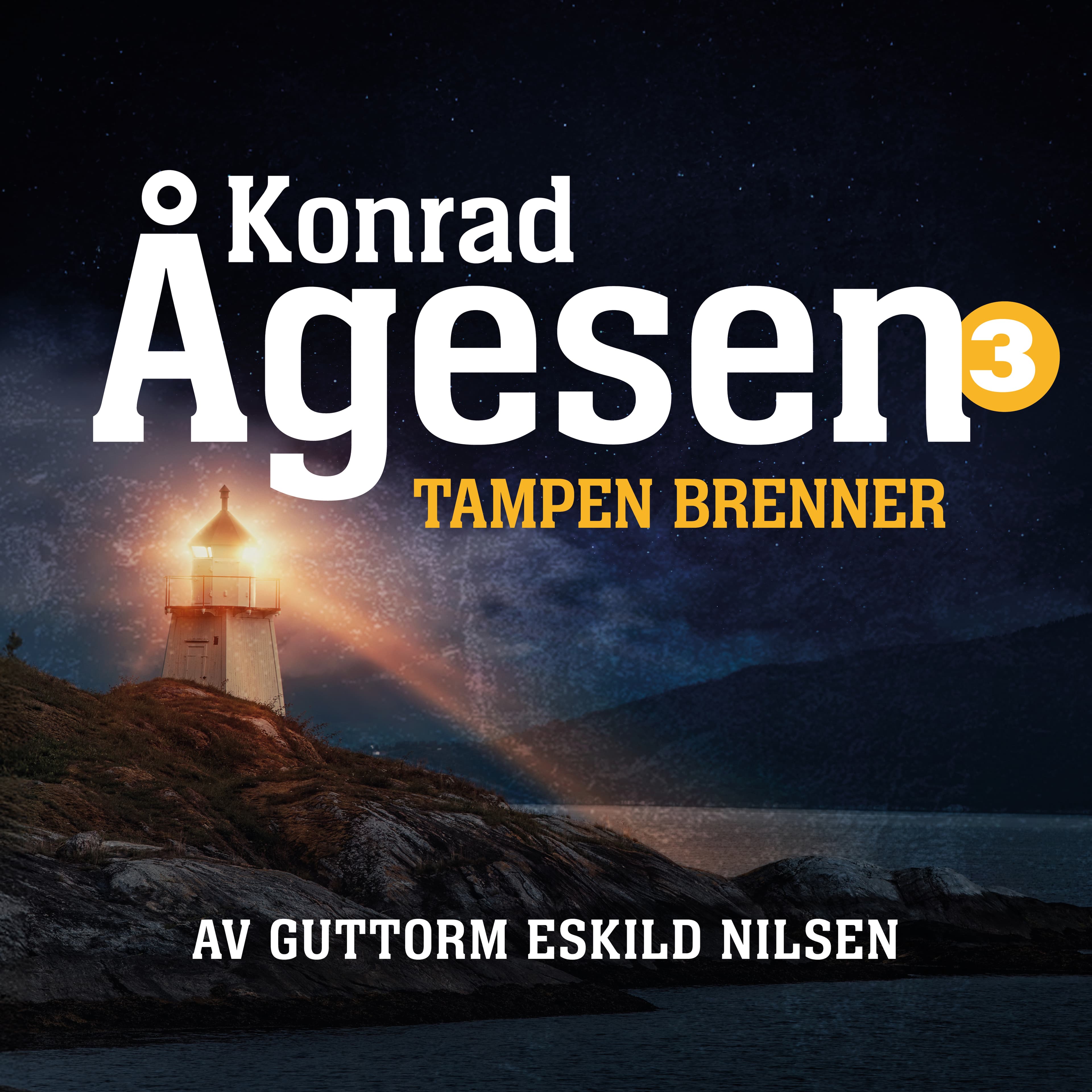 Omslag Tampen brenner av Guttorm Eskild Nilsen (Lydbok)