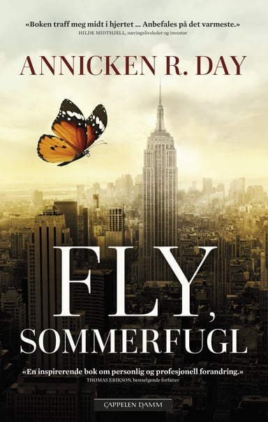 Omslag av "Fly, sommerfugl"