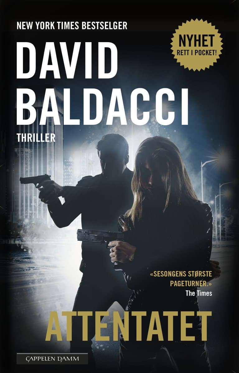 Omslag Attentatet av David Baldacci (Ebok)