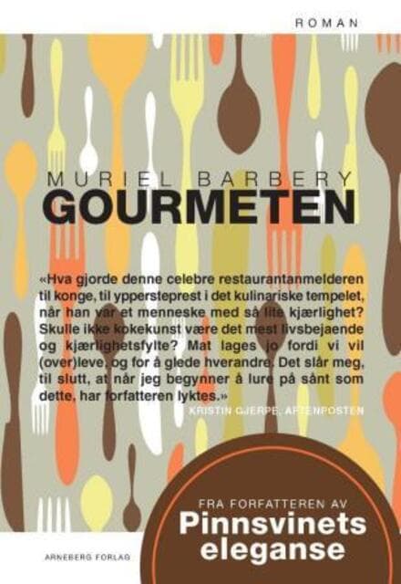 Omslag Gourmeten av Muriel Barbery (Heftet)