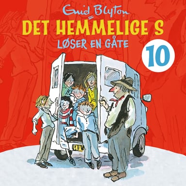 Omslag av "Det hemmelige S løser en gåte"