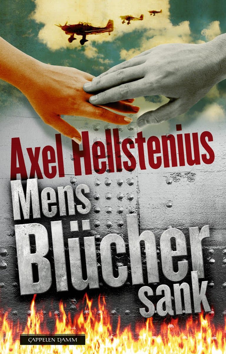 Omslag Mens Blücher sank av Axel Hellstenius (Ebok)