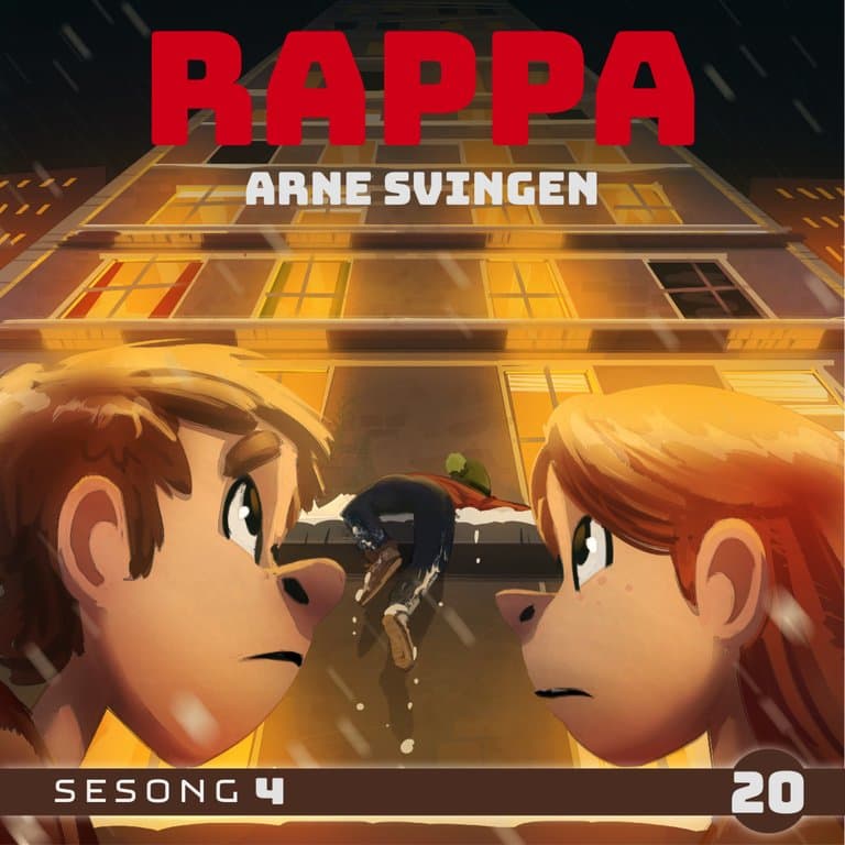 Omslag Rappa - Agent Vegard av Arne Svingen (Lydbok)