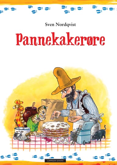 Omslag av "Gubben og katten - Pannekakerøre"
