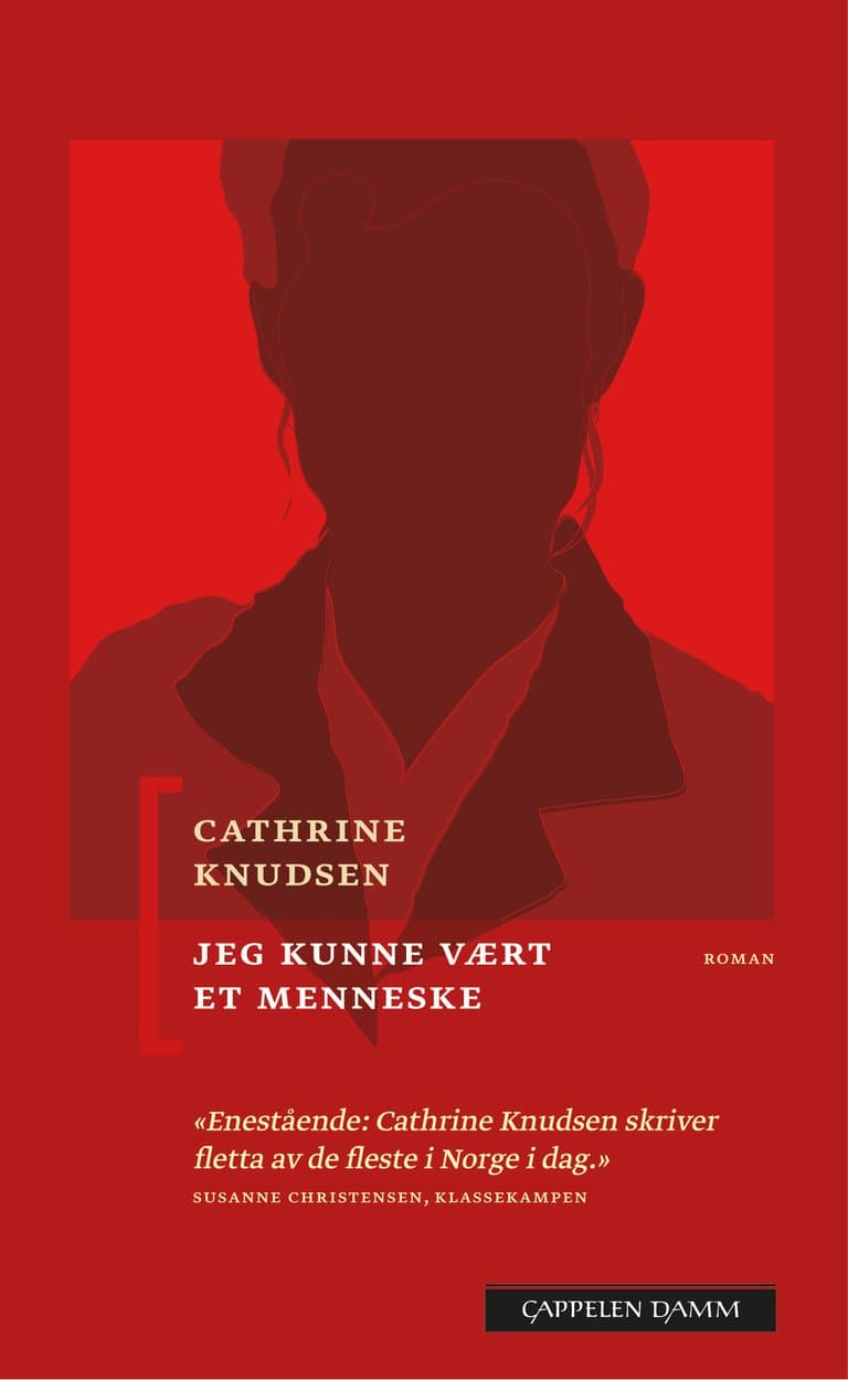 Omslag Jeg kunne vært et menneske av Cathrine Knudsen (Heftet)