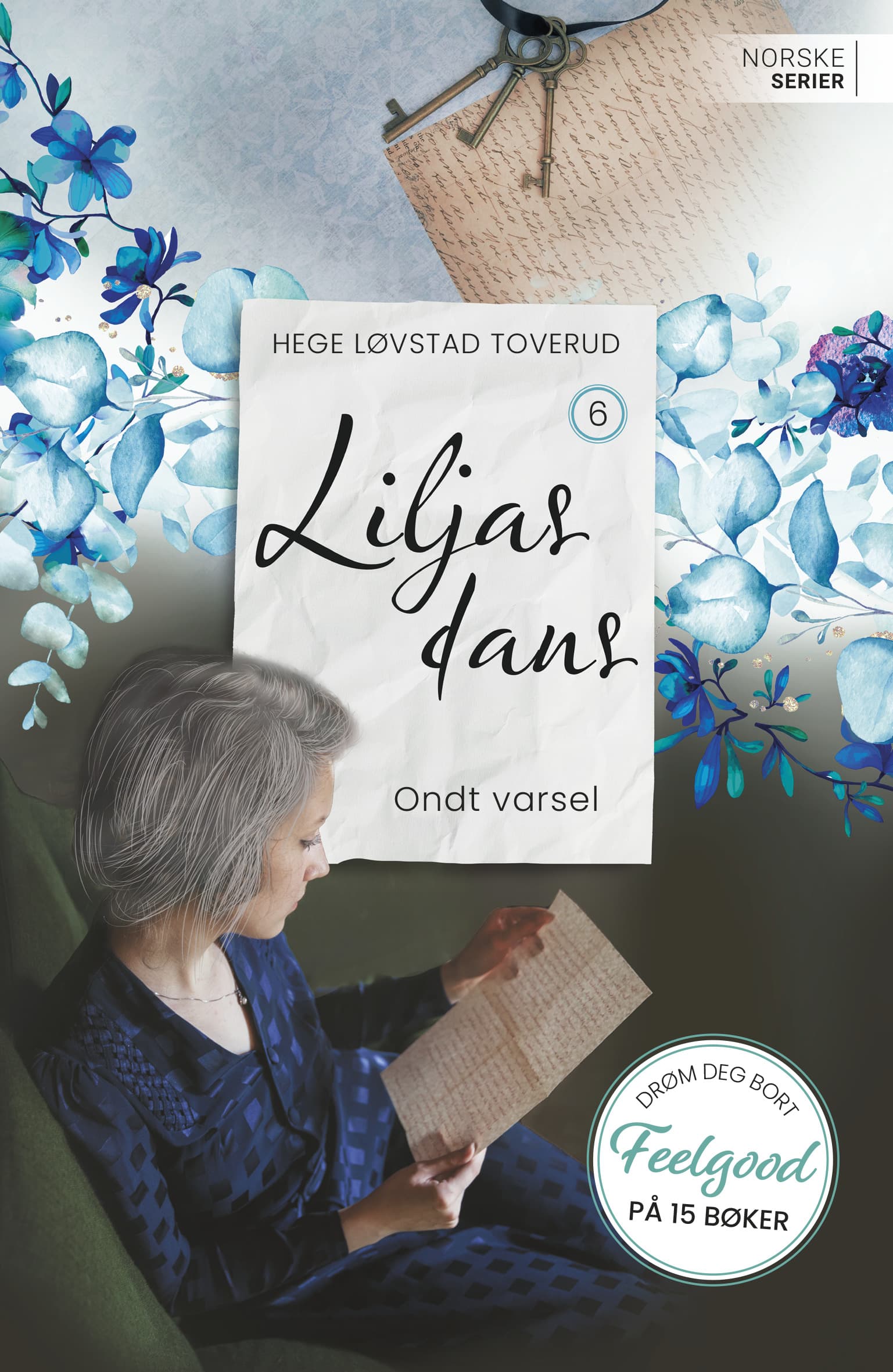 Omslag Ondt varsel av Hege Løvstad Toverud (Ebok)