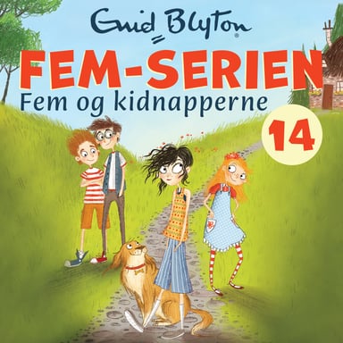 Omslag av "Fem og kidnapperne"