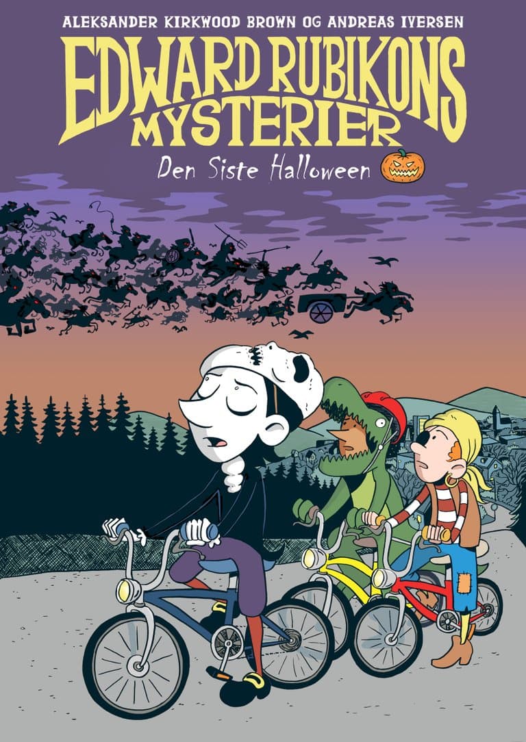 Omslag Edward Rubikons mysterier: Den siste halloween av Aleksander Kirkwood Brown og Andreas Iversen (Ebok)