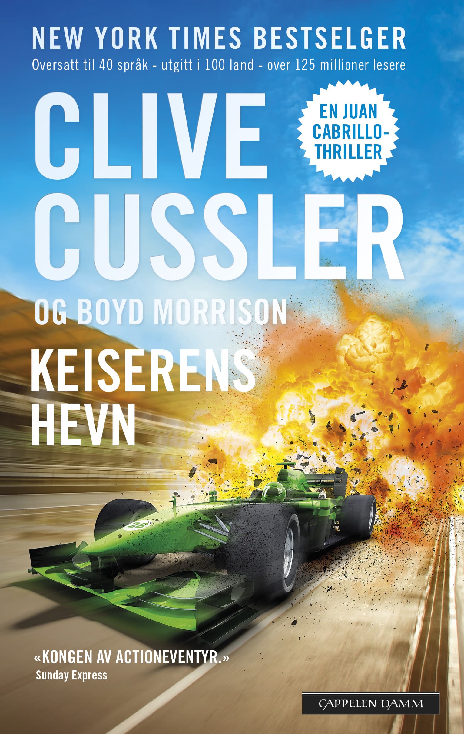 Omslag Keiserens hevn av Clive Cussler (Heftet)