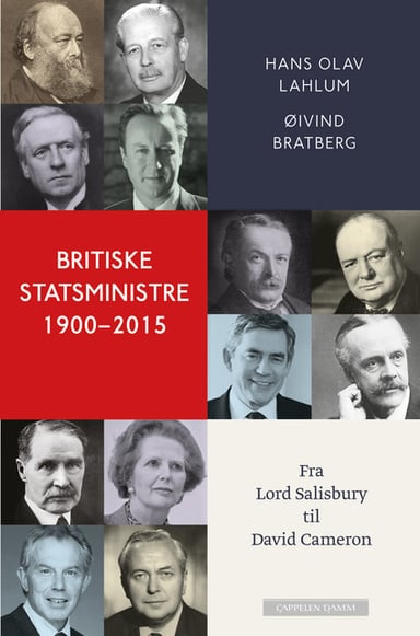 Omslag av "Britiske statsministre 1900-2015"