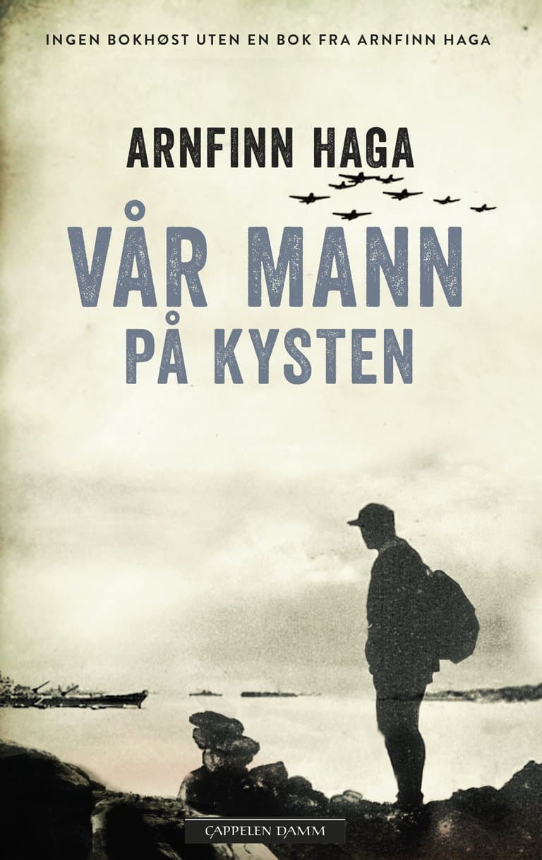 Omslag Vår mann på kysten av Arnfinn Haga (Innbundet)