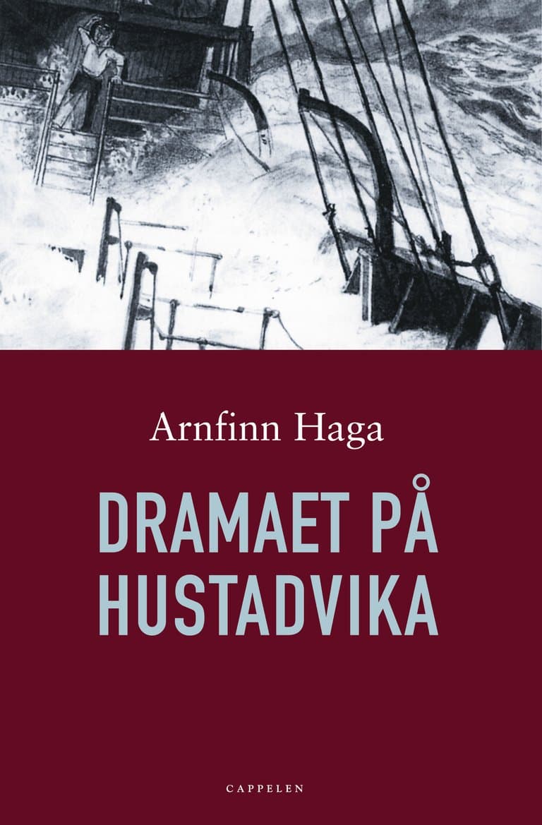 Omslag Dramaet på Hustadvika av Arnfinn Haga (Innbundet)