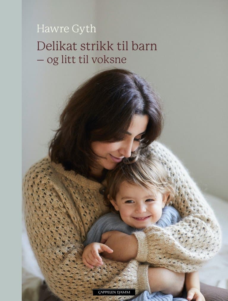 Omslag Delikat strikk til barn av Hawre Gyth (Innbundet)