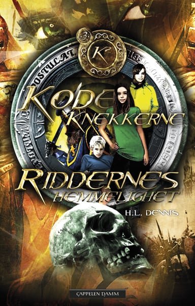 Omslag av "Kodeknekkerne - Riddernes hemmelighet"