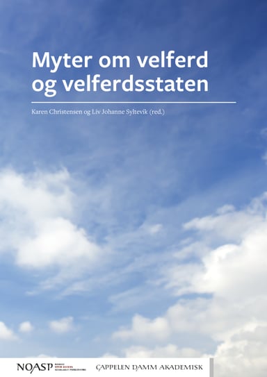 Omslag av "Myter om velferd og velferdsstaten"