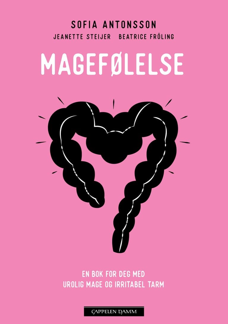 Omslag Magefølelse av Sofia Antonsson, Jeanette Steijer og Beatrice Fröling (Ebok)