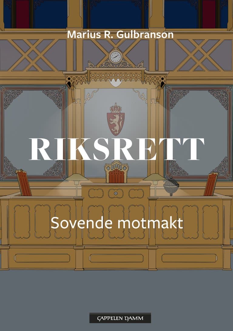 Omslag Riksrett av Marius R. Gulbranson (Ebok)