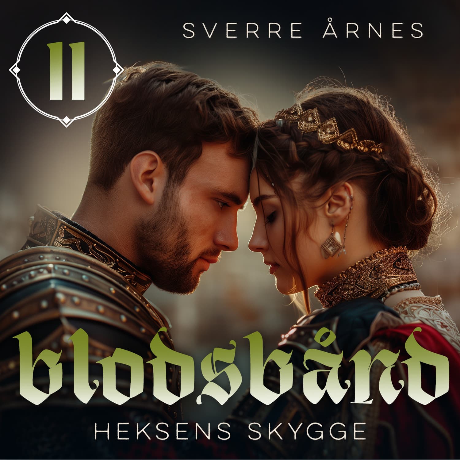 Omslag Heksens skygge av Sverre Årnes (Lydbok)