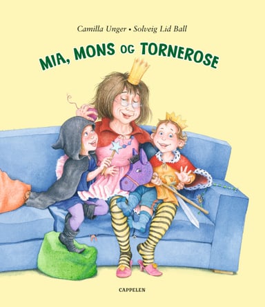 Omslag av "Mia, Mons og Tornerose"