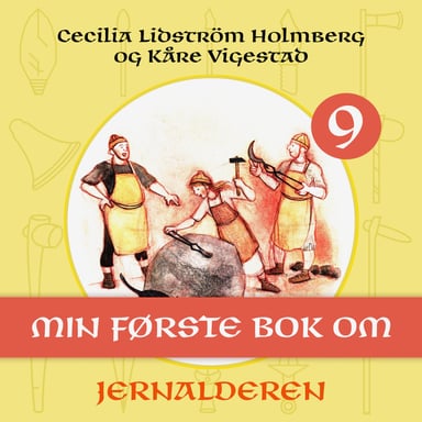 Omslag av "Min første bok om jernalderen"