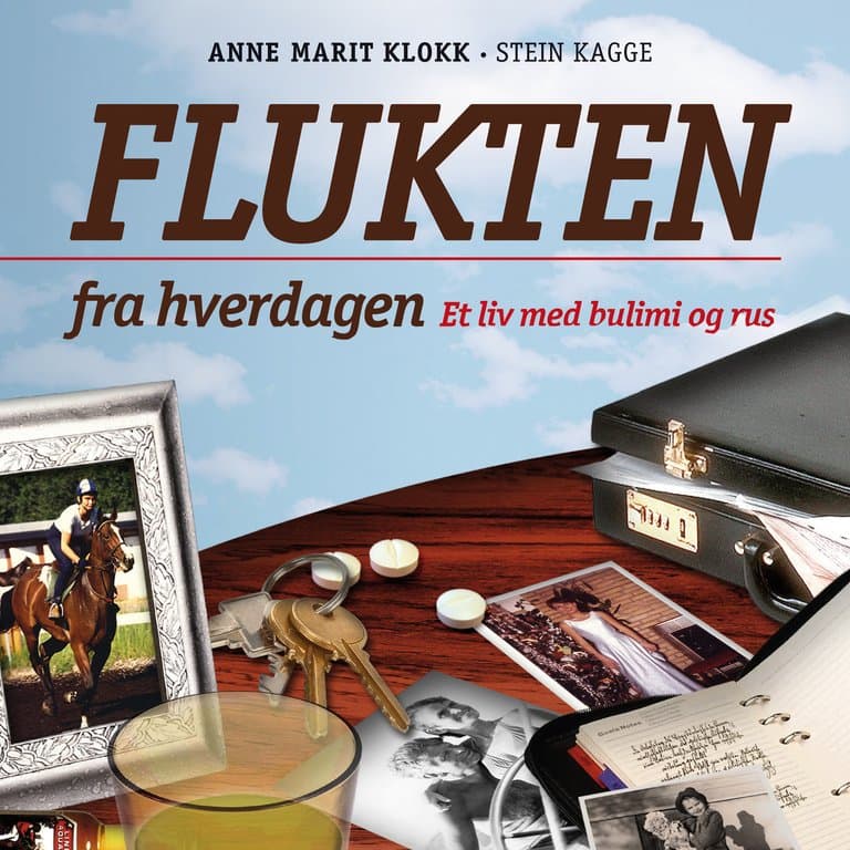 Omslag Flukten fra hverdagen - Et liv med bulimi og rus av Anne Marit Klokk (Lydbok)