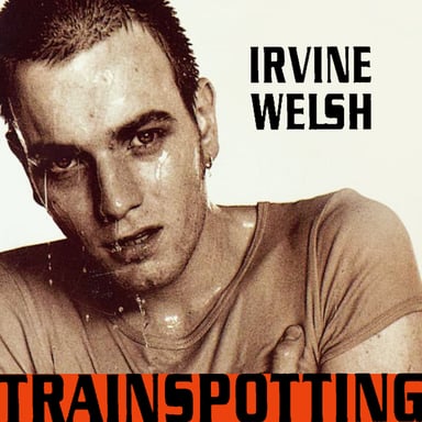 Omslag av "Trainspotting"