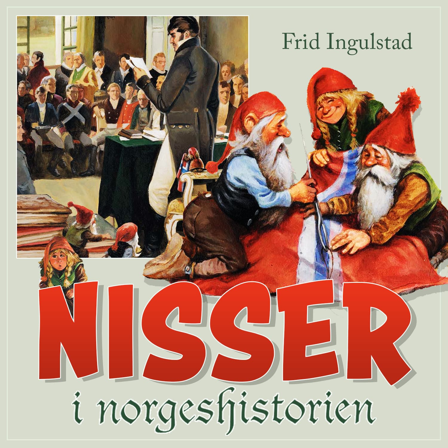Omslag Nisser i norgeshistorien av Frid Ingulstad (Lydbok)