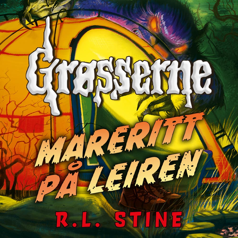 Omslag Mareritt på leiren av R.L. Stine (Lydbok)