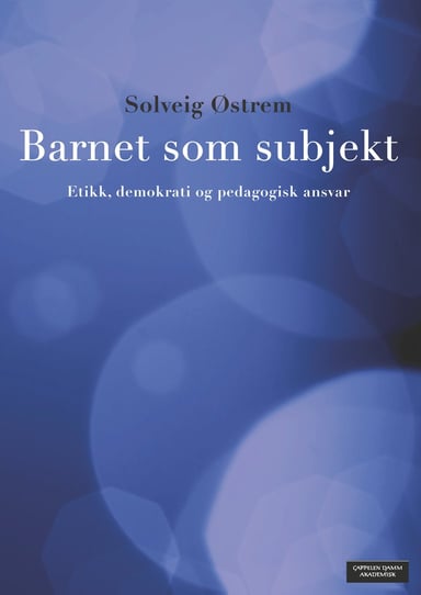 Omslag av "Barnet som subjekt"