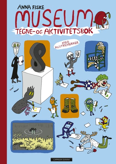 Omslag av "Museum - Tegne- og aktivitetsbok"