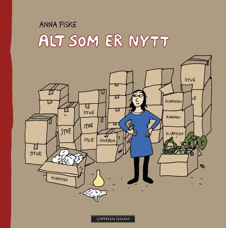 Omslag Alt som er nytt av Anna Fiske (Innbundet)