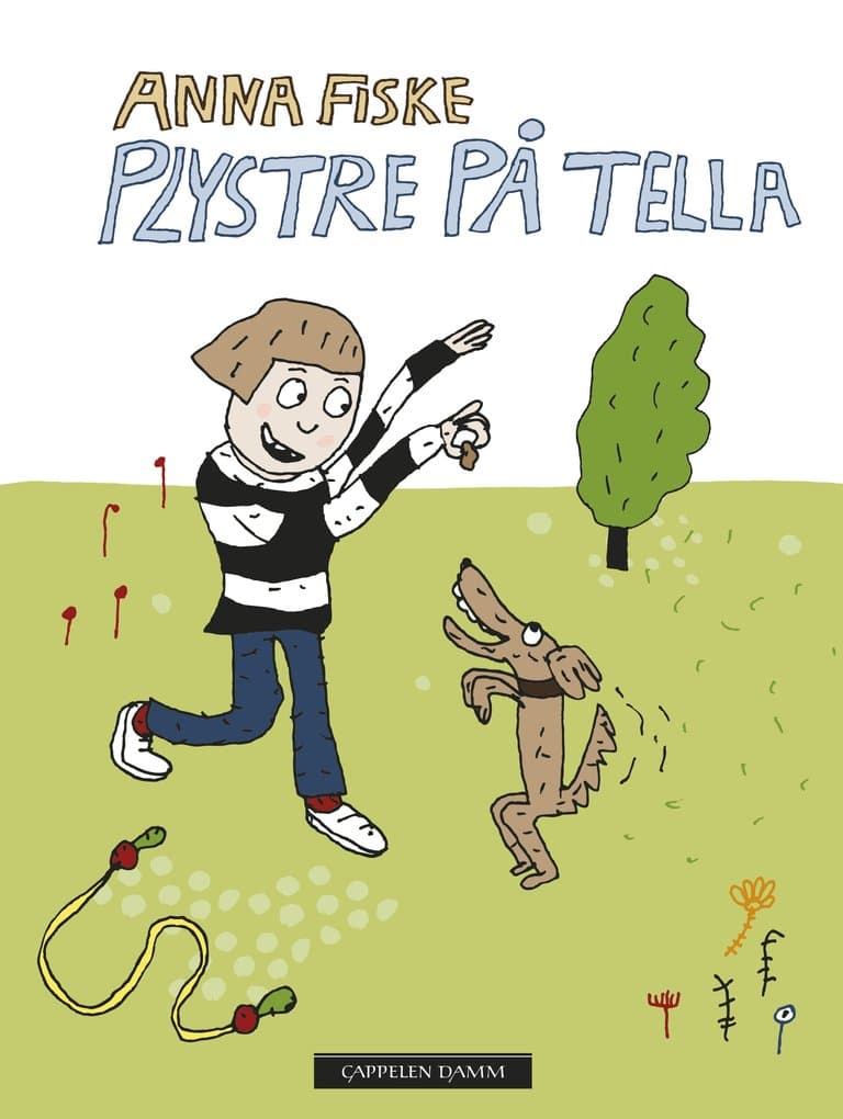 Omslag Plystre på Tella av Anna Fiske (Innbundet)